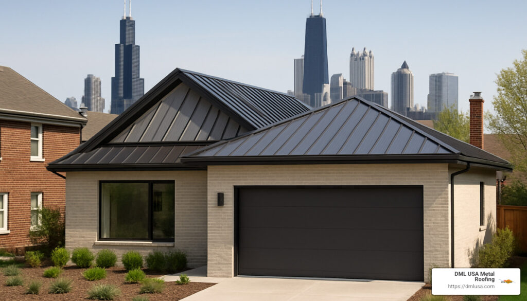 affordable metal roofs Chicago