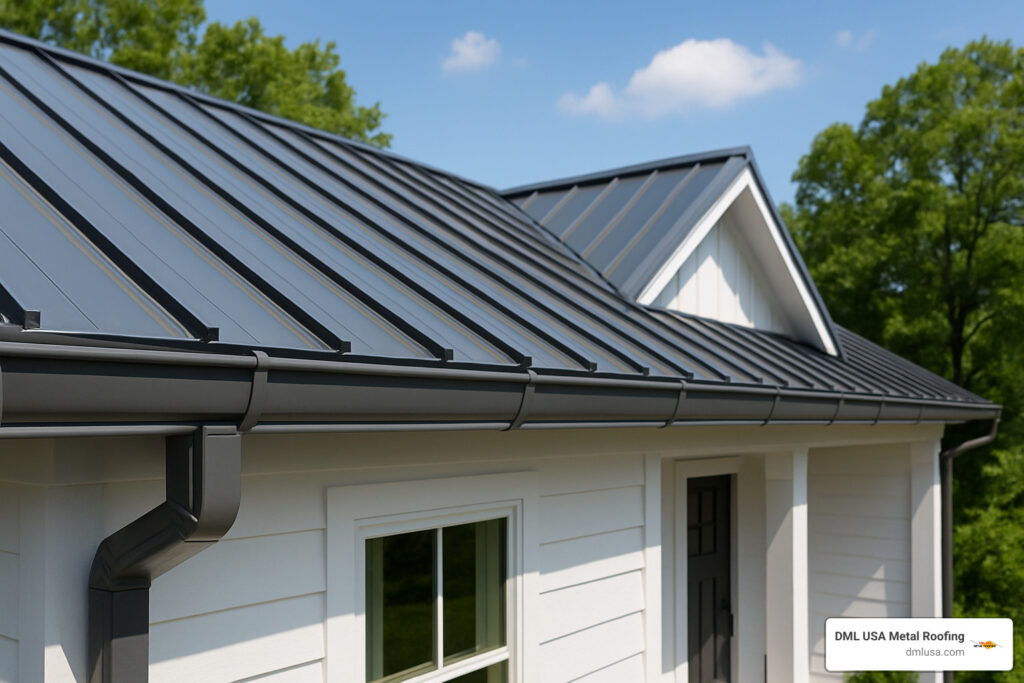 standing seam gutter