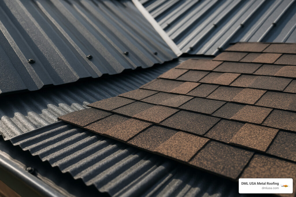 can you shingle over a metal roof