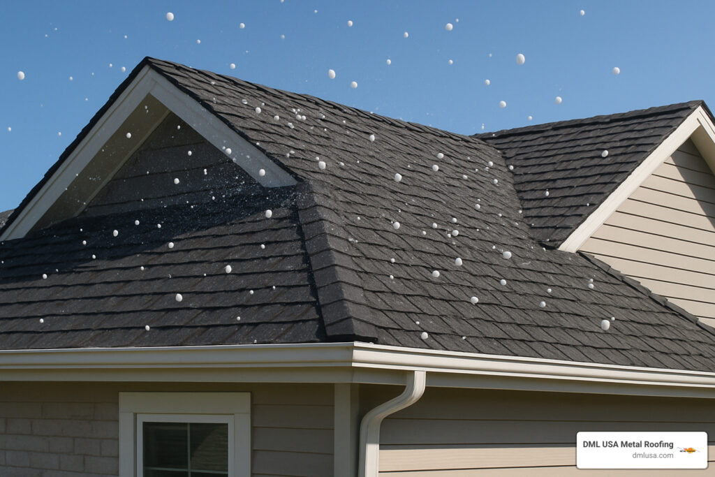 Impact-resistant roofing products