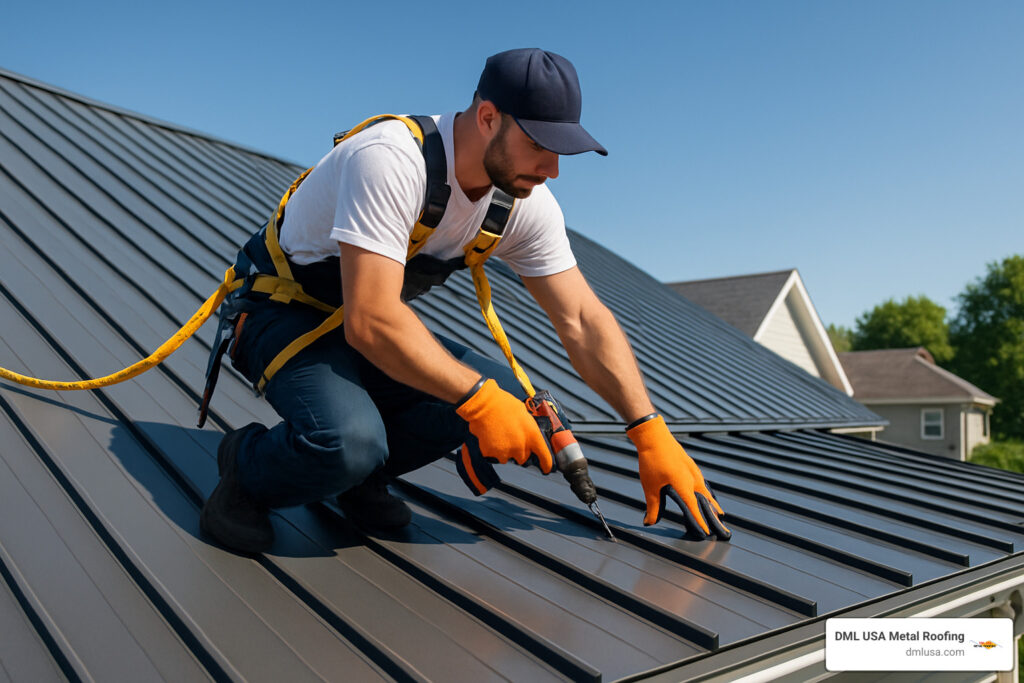 metal roof service