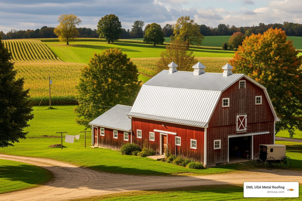 amish metal roofing companies near me