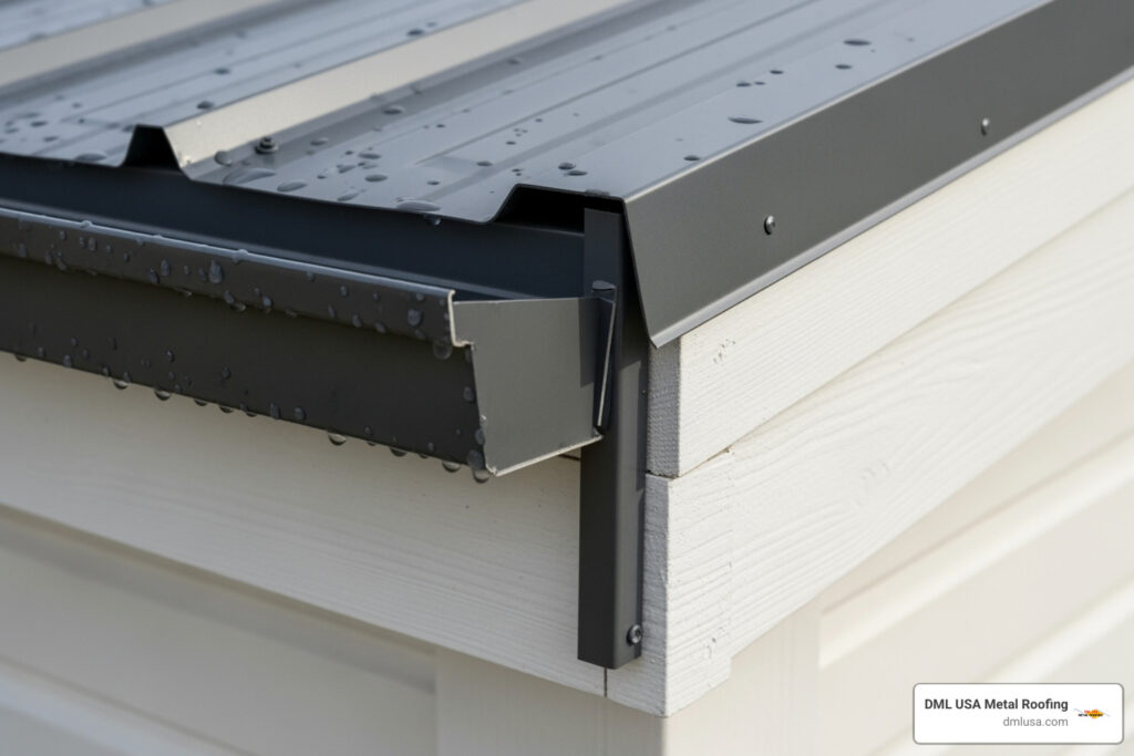 metal roofing drip edge